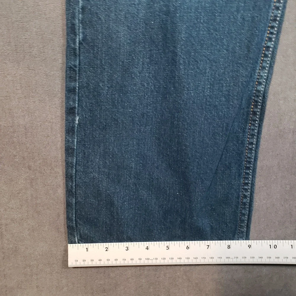 Levi's 514 Slim Straight Jeans Mens 36x30‎ Blue Medium Wash Denim 100% Cotton